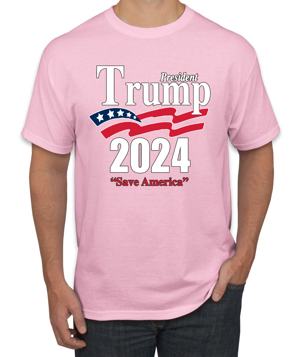 Trump 2024 Shirt Save America Political Men Graphic Tshirt | eBay