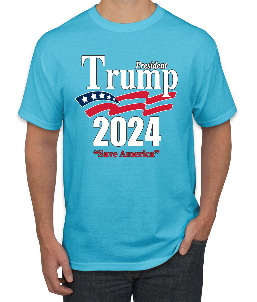 Trump 2024 Shirt Save America Political Men Graphic Tshirt eBay