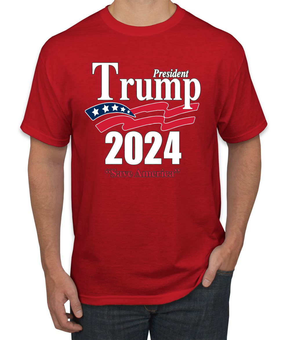 Trump 2024 Shirt Save America Political Men Graphic Tshirt eBay