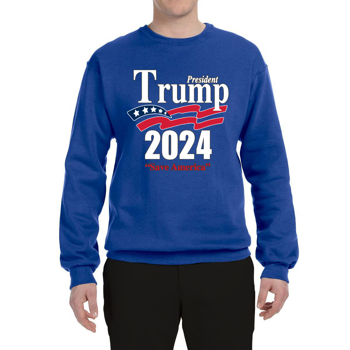 Trump 2025 Shirt Save America Political Unisex Crewneck Graphic