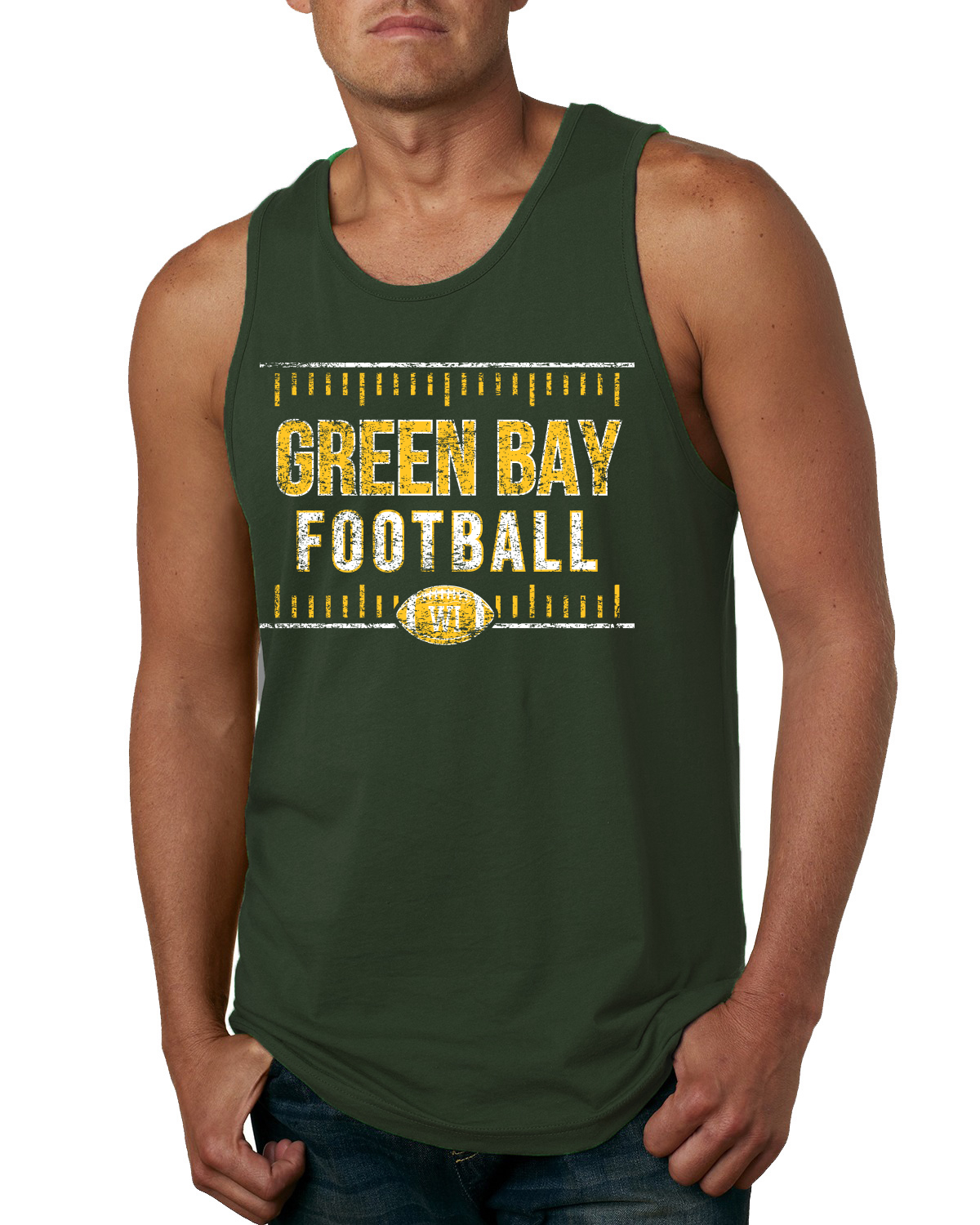 Green Bay Football Pitbull T-Shirt