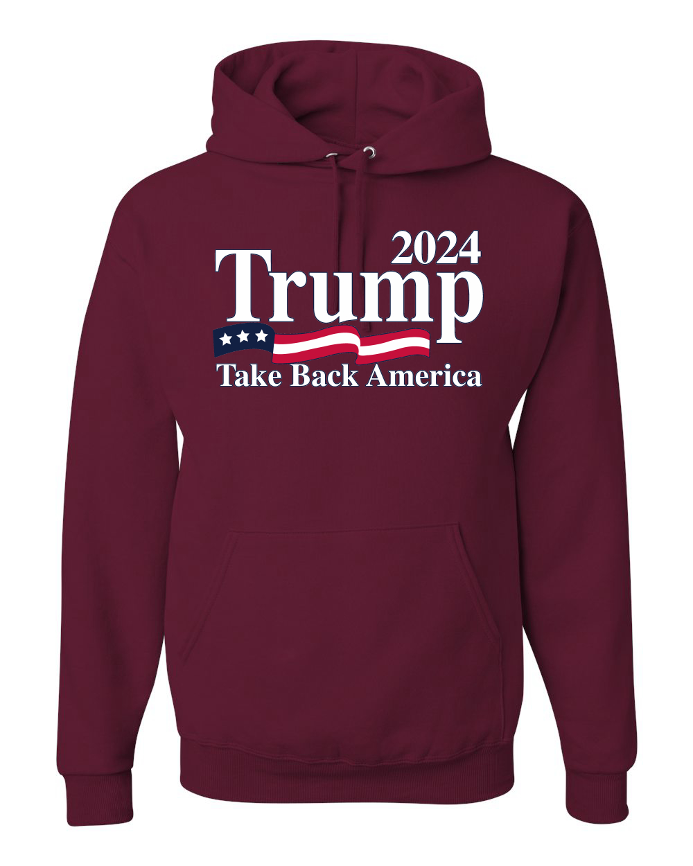 2024 Trump Take Back America Political Unisex Graphic Hooded Sweatshirt - Picture 10 of 22