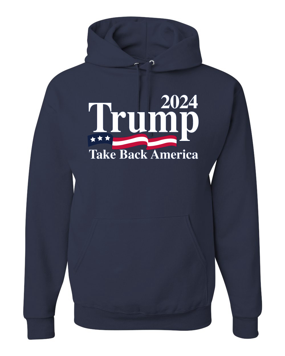 2024 Trump Take Back America Political Unisex Graphic Hooded Sweatshirt - Picture 11 of 22