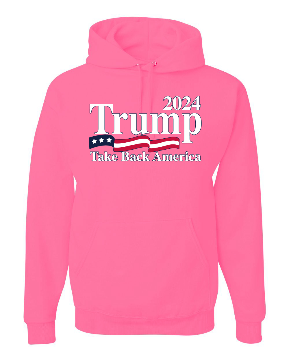 2024 Trump Take Back America Political Unisex Graphic Hooded Sweatshirt - Picture 12 of 22