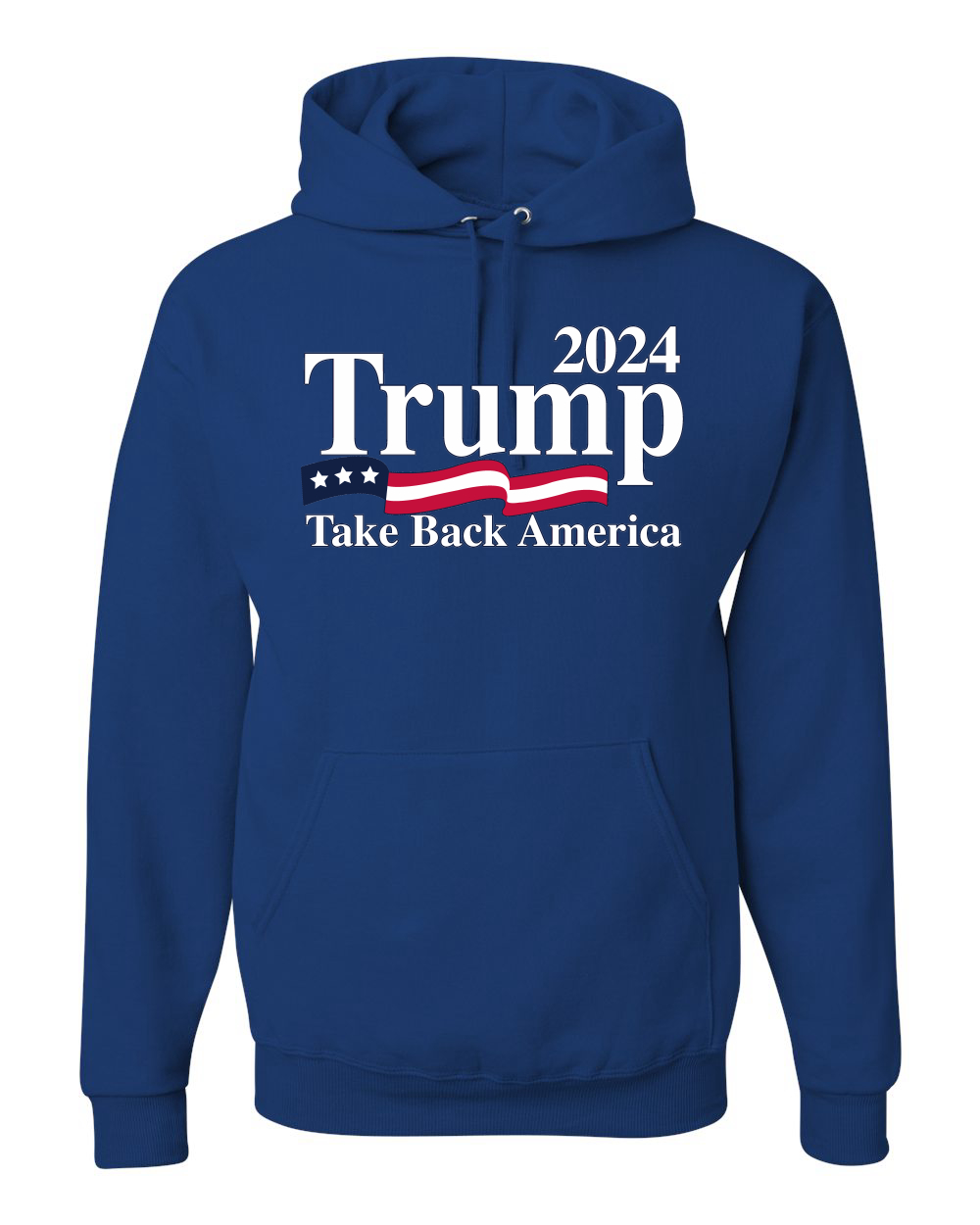 2024 Trump Take Back America Political Unisex Graphic Hooded Sweatshirt - Picture 16 of 22