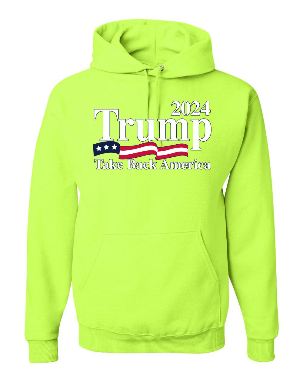 2024 Trump Take Back America Political Unisex Graphic Hooded Sweatshirt - Picture 17 of 22