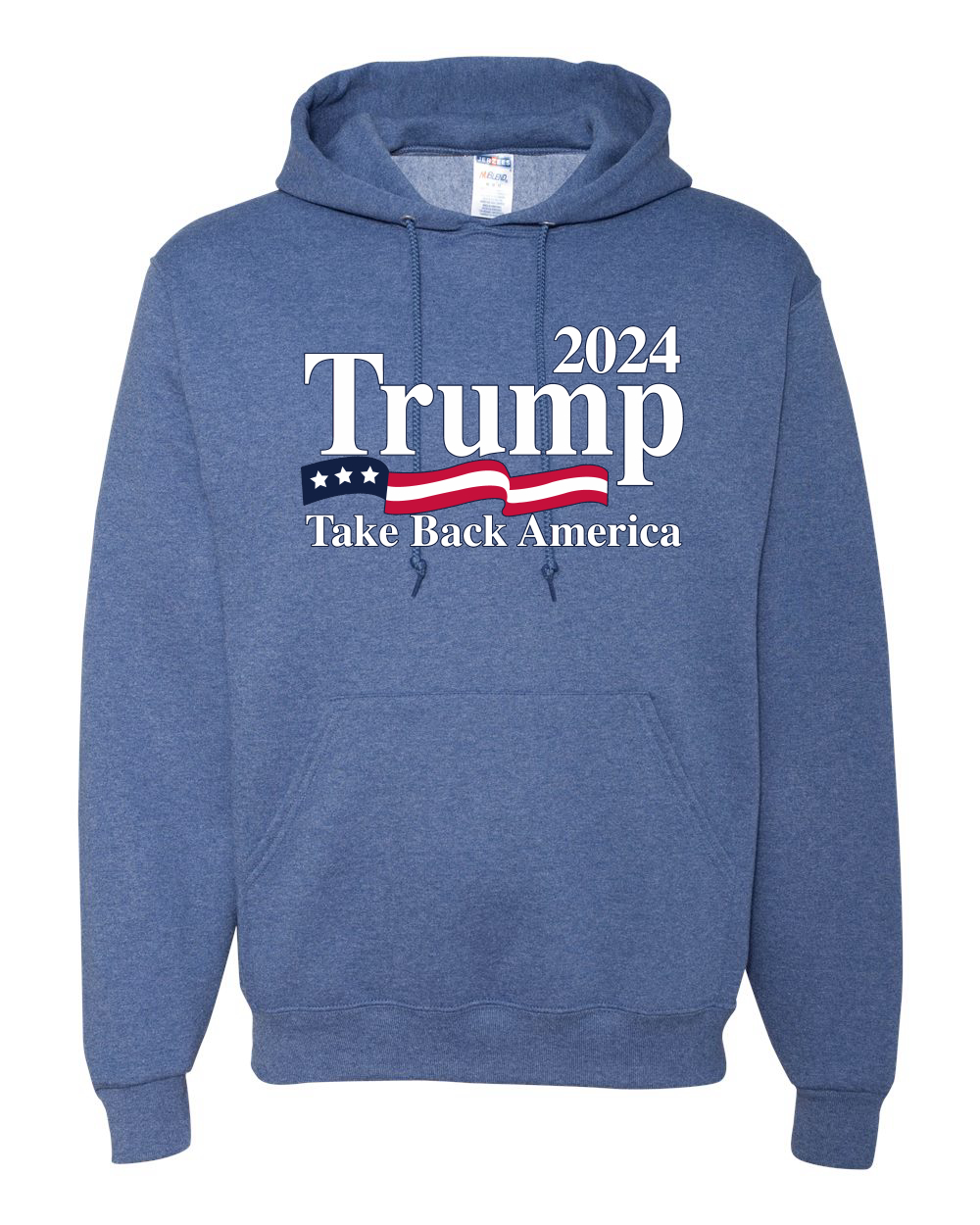 2024 Trump Take Back America Political Unisex Graphic Hooded Sweatshirt - Picture 18 of 22