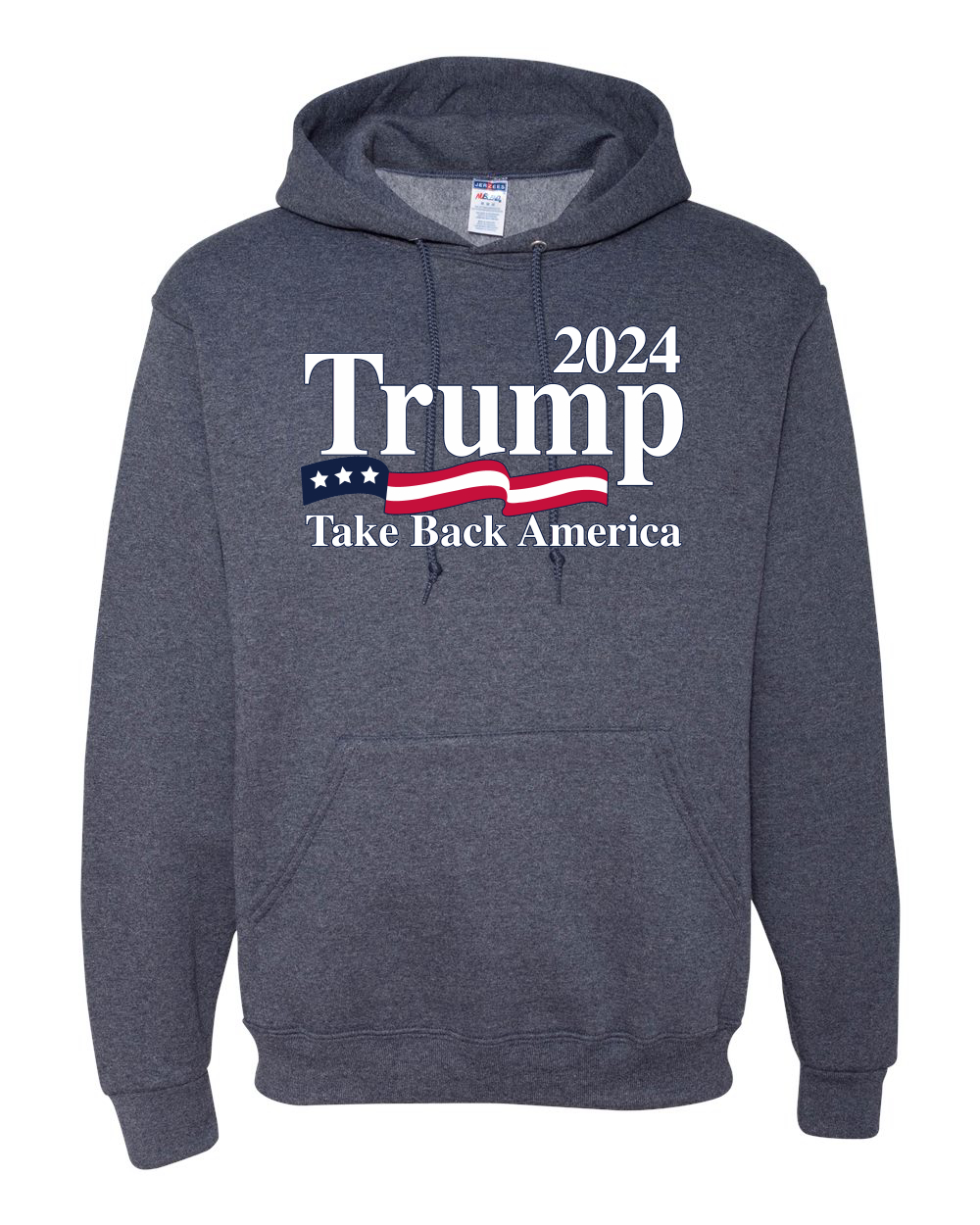 2024 Trump Take Back America Political Unisex Graphic Hooded Sweatshirt - Picture 19 of 22