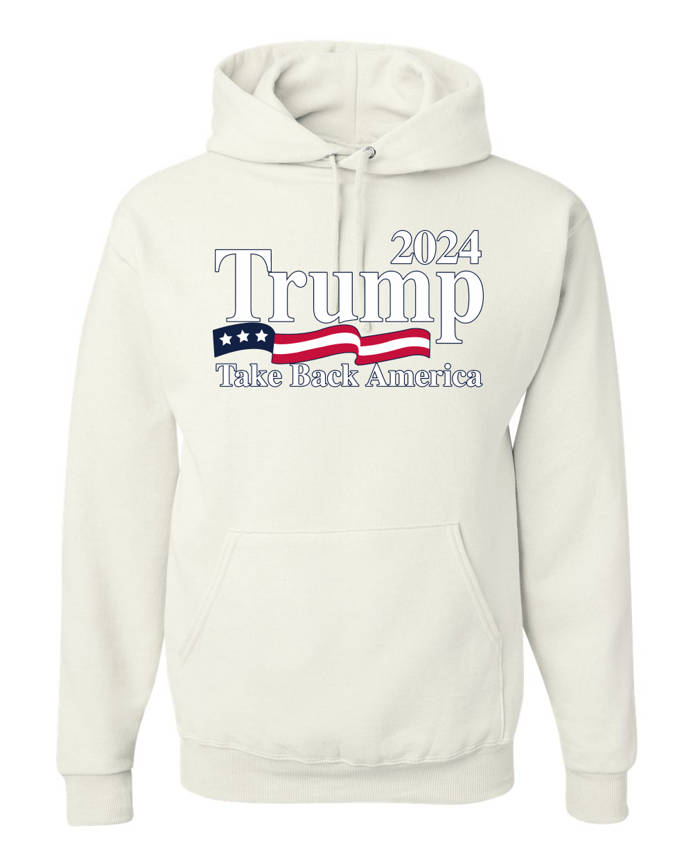 2024 Trump Take Back America Political Unisex Graphic Hooded Sweatshirt - Picture 21 of 22