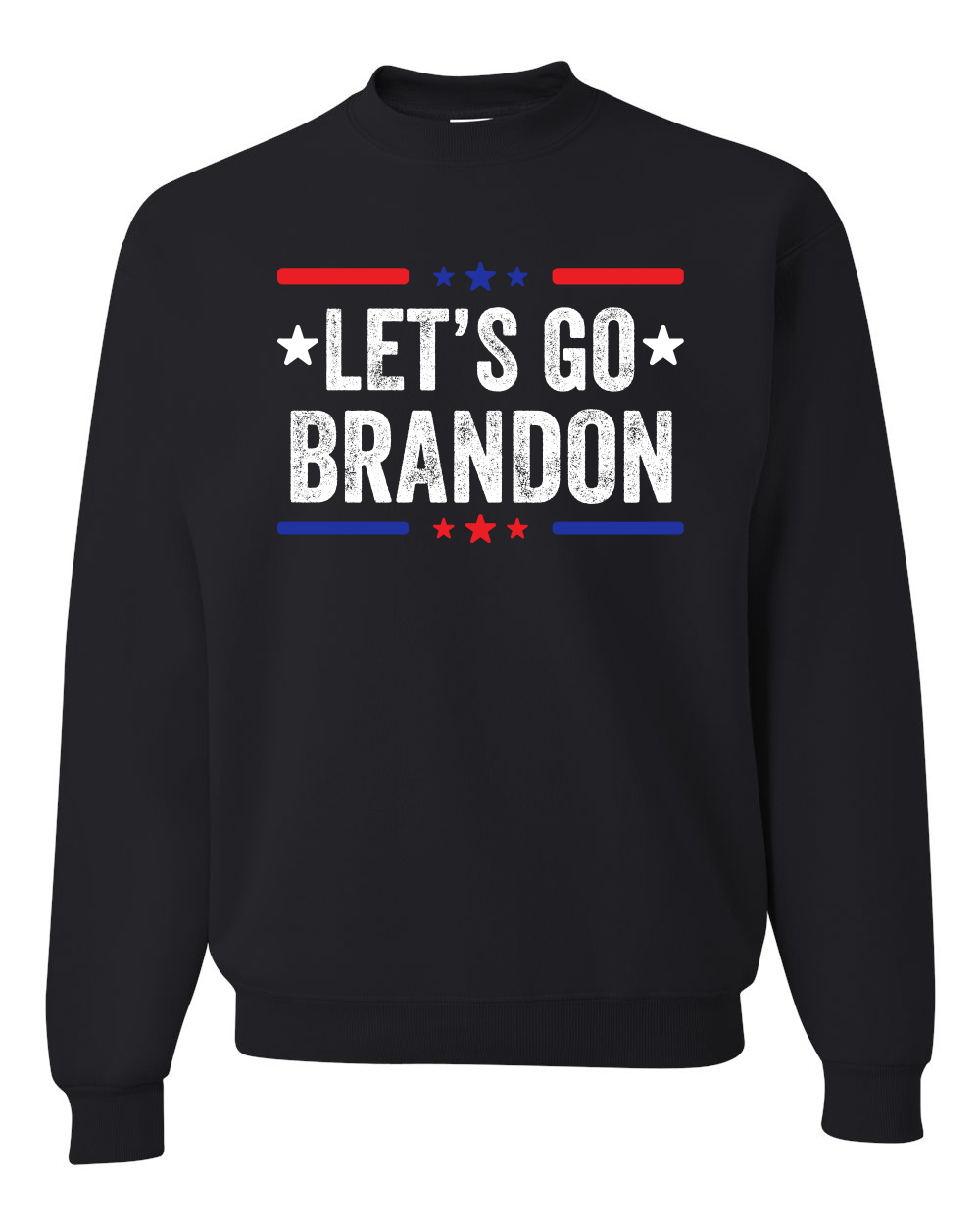 Lets Go Brandon Conservative Political Unisex Crewneck Graphic Sweatshirt - Picture 3 of 15