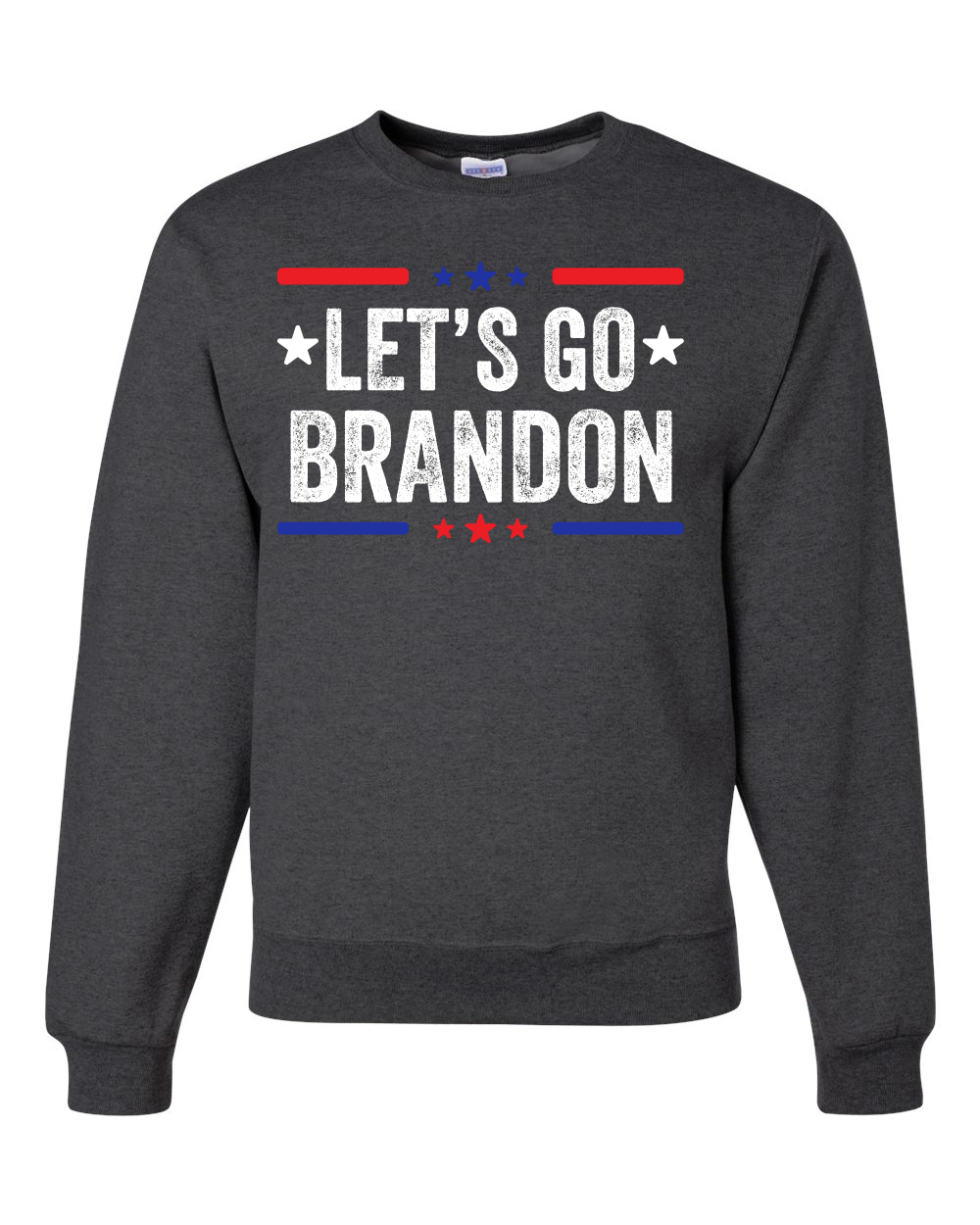 Lets Go Brandon Conservative Political Unisex Crewneck Graphic Sweatshirt - Picture 6 of 15