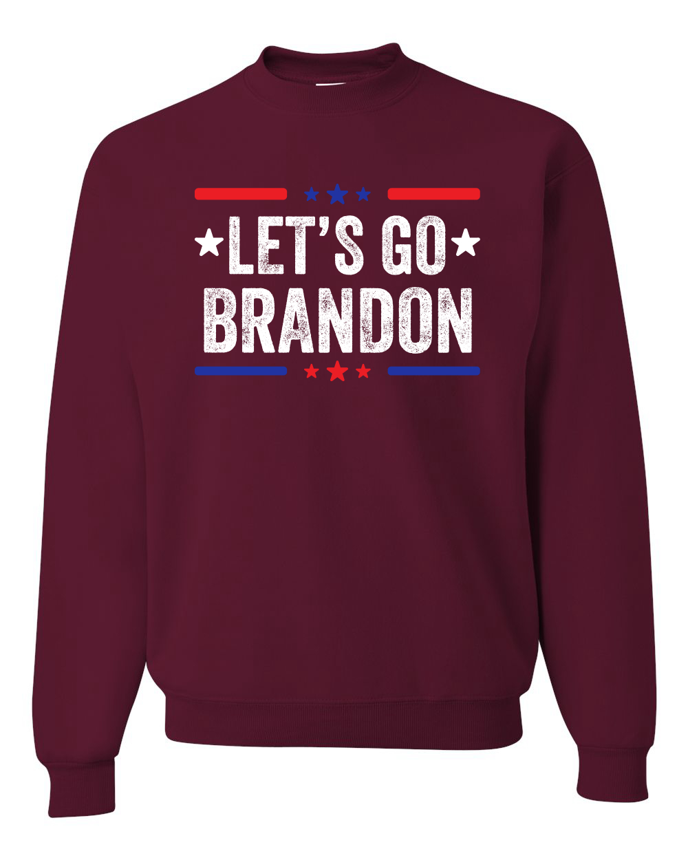 Lets Go Brandon Conservative Political Unisex Crewneck Graphic Sweatshirt - Picture 10 of 15