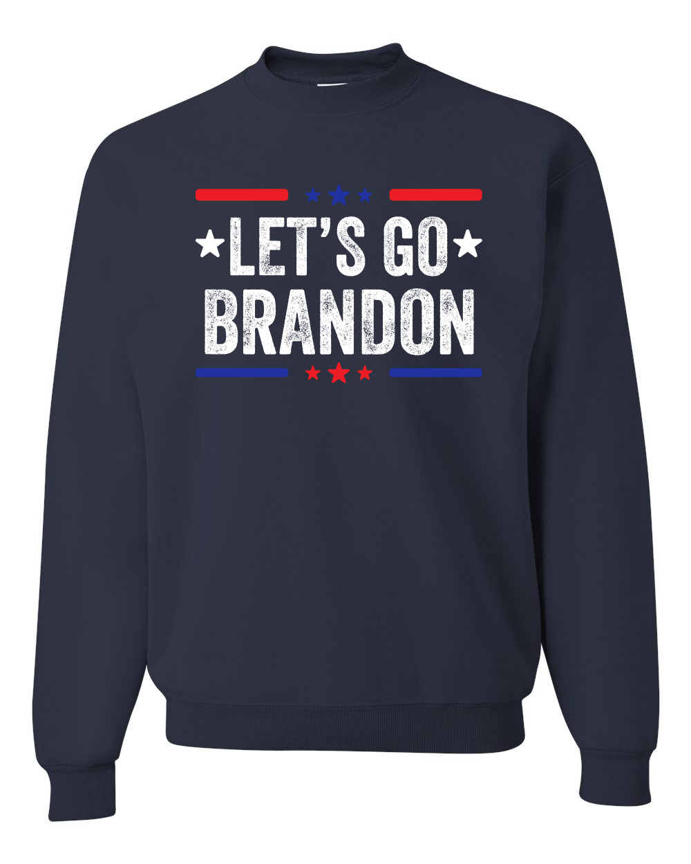 Lets Go Brandon Conservative Political Unisex Crewneck Graphic Sweatshirt - Picture 11 of 15