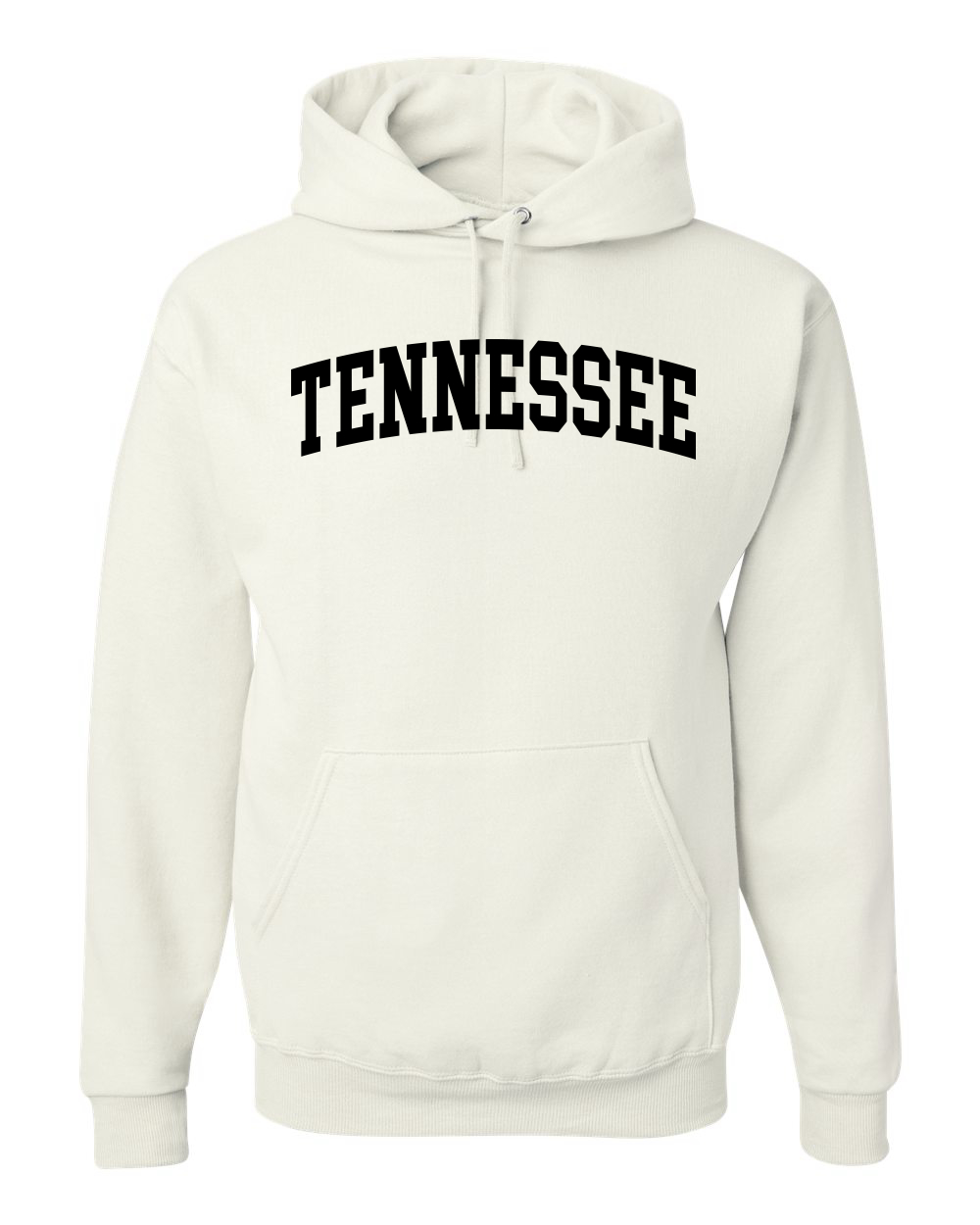 State of Tennessee College Style Black Fashion Unisex Hoodie Sweatshirt - Picture 3 of 3