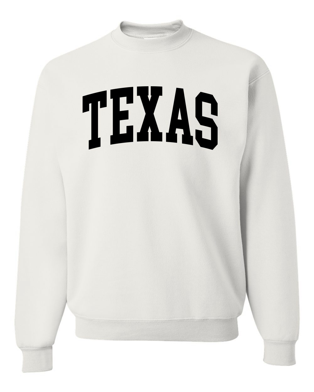 Sudadera Cuello Redondo Estilo Universitario Negra Moda Unisex - Imagen 3 de 3