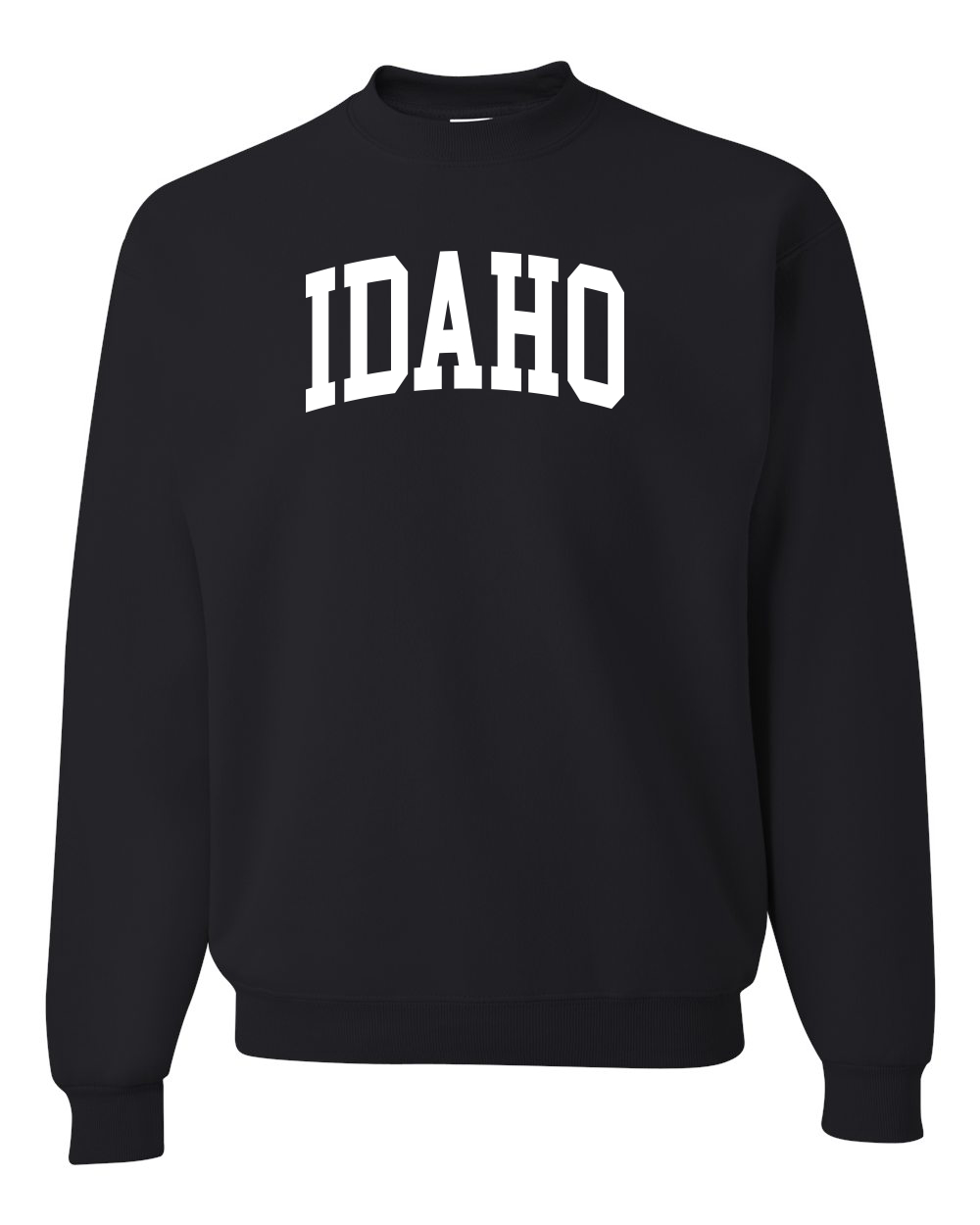 Sudadera Cuello Redondo Estilo Universitario Blanco Moda Unisex - Imagen 3 de 11