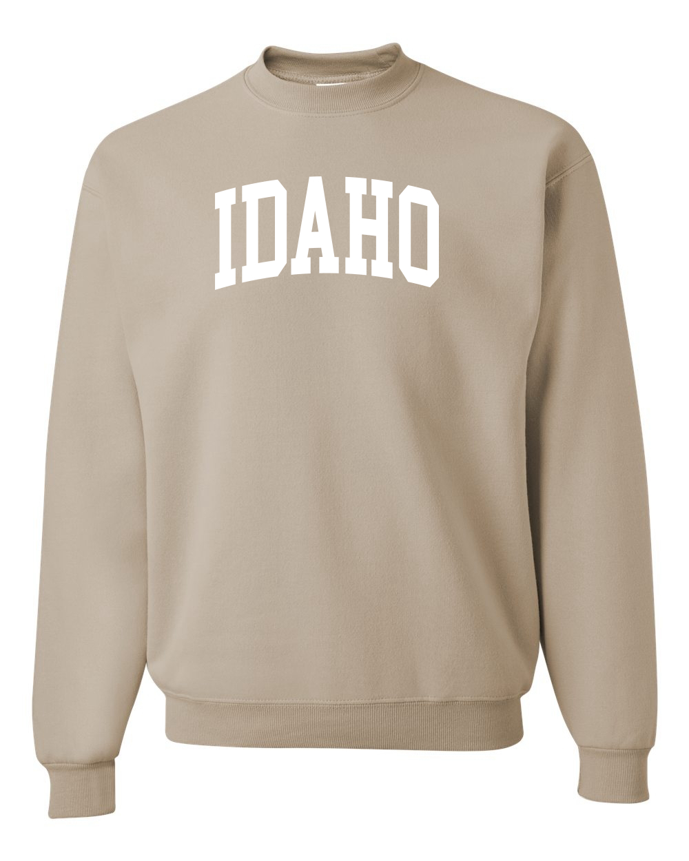 Sudadera Cuello Redondo Estilo Universitario Blanco Moda Unisex - Imagen 11 de 11