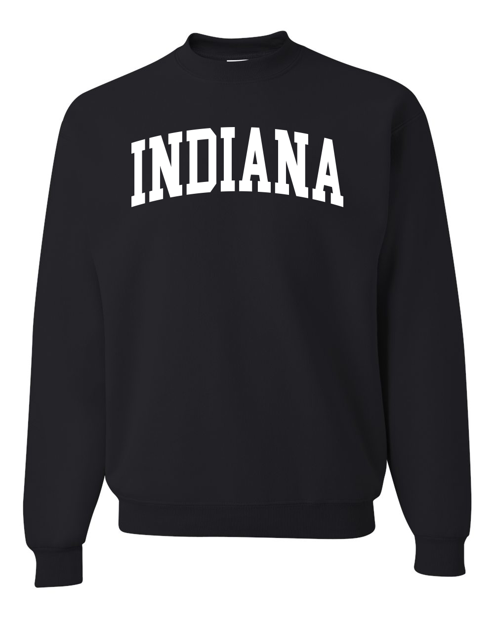Sudadera Cuello Redondo Estilo Universitario Blanco Moda Unisex - Imagen 3 de 11