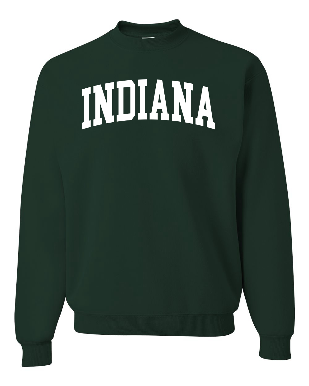 Sudadera Cuello Redondo Estilo Universitario Blanco Moda Unisex - Imagen 4 de 11