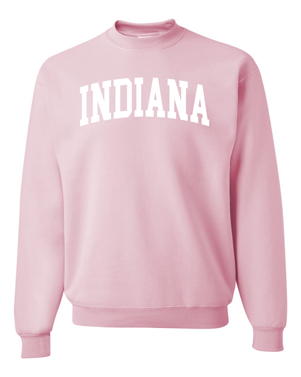 Sudadera Cuello Redondo Estilo Universitario Blanco Moda Unisex - Imagen 7 de 11