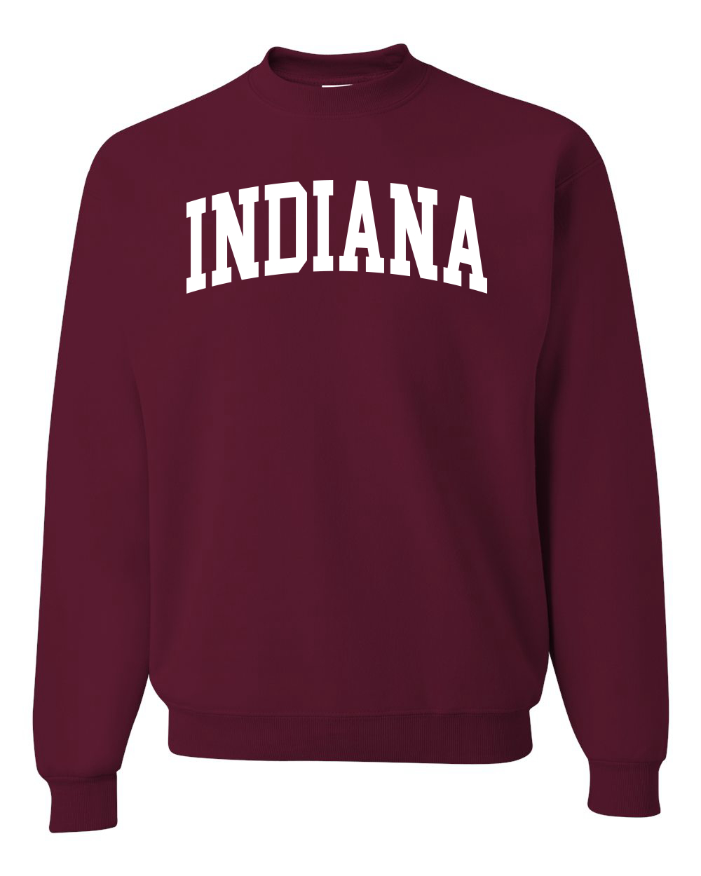Sudadera Cuello Redondo Estilo Universitario Blanco Moda Unisex - Imagen 8 de 11