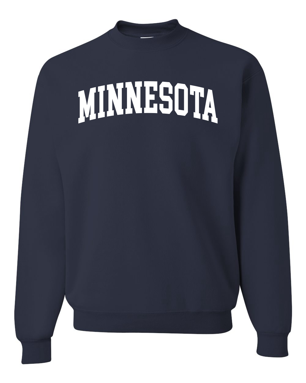 State of Minnesota College Style White Fashion Unisex Crewneck Sweatshirt - Picture 9 of 11