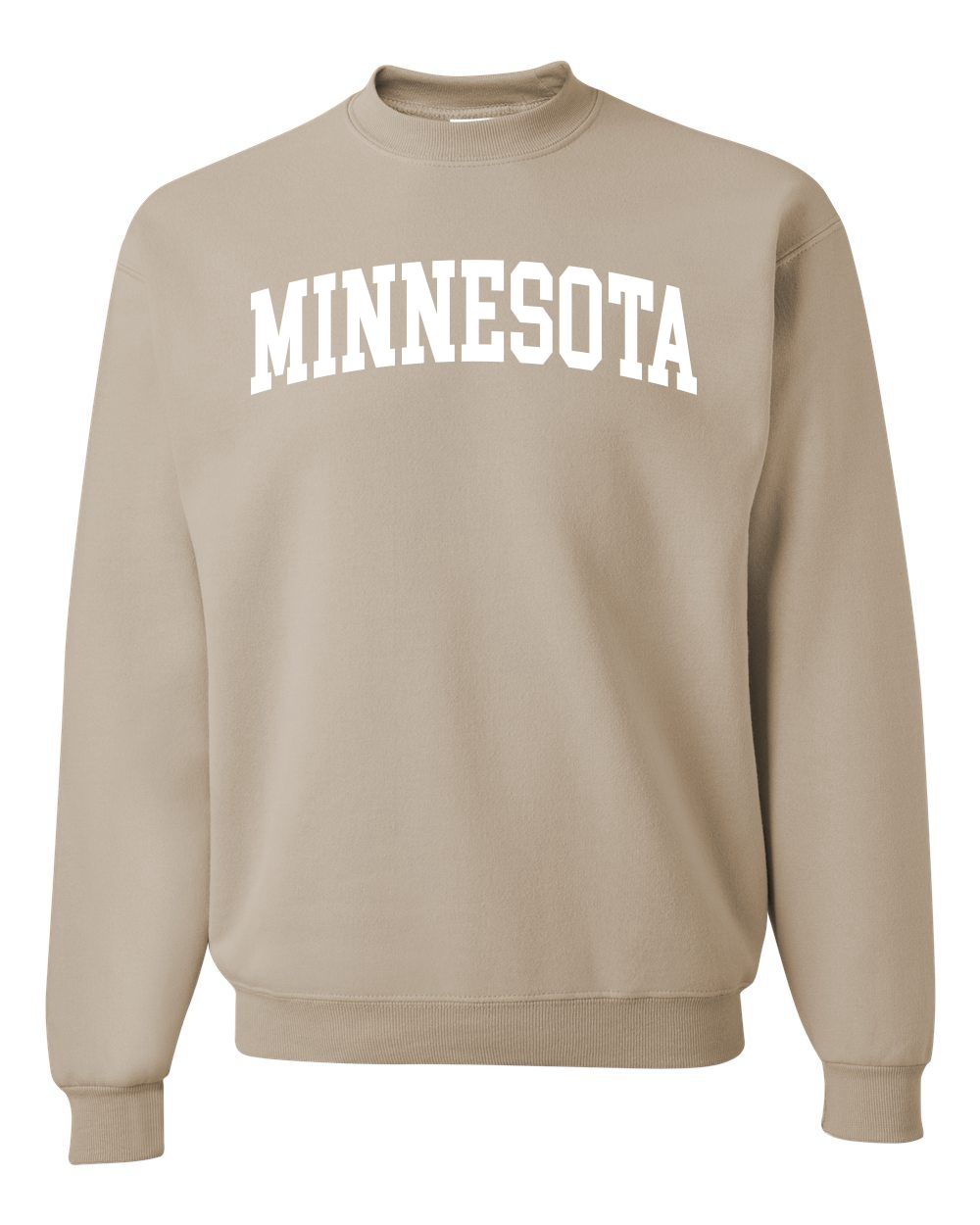 State of Minnesota College Style White Fashion Unisex Crewneck Sweatshirt - Picture 11 of 11