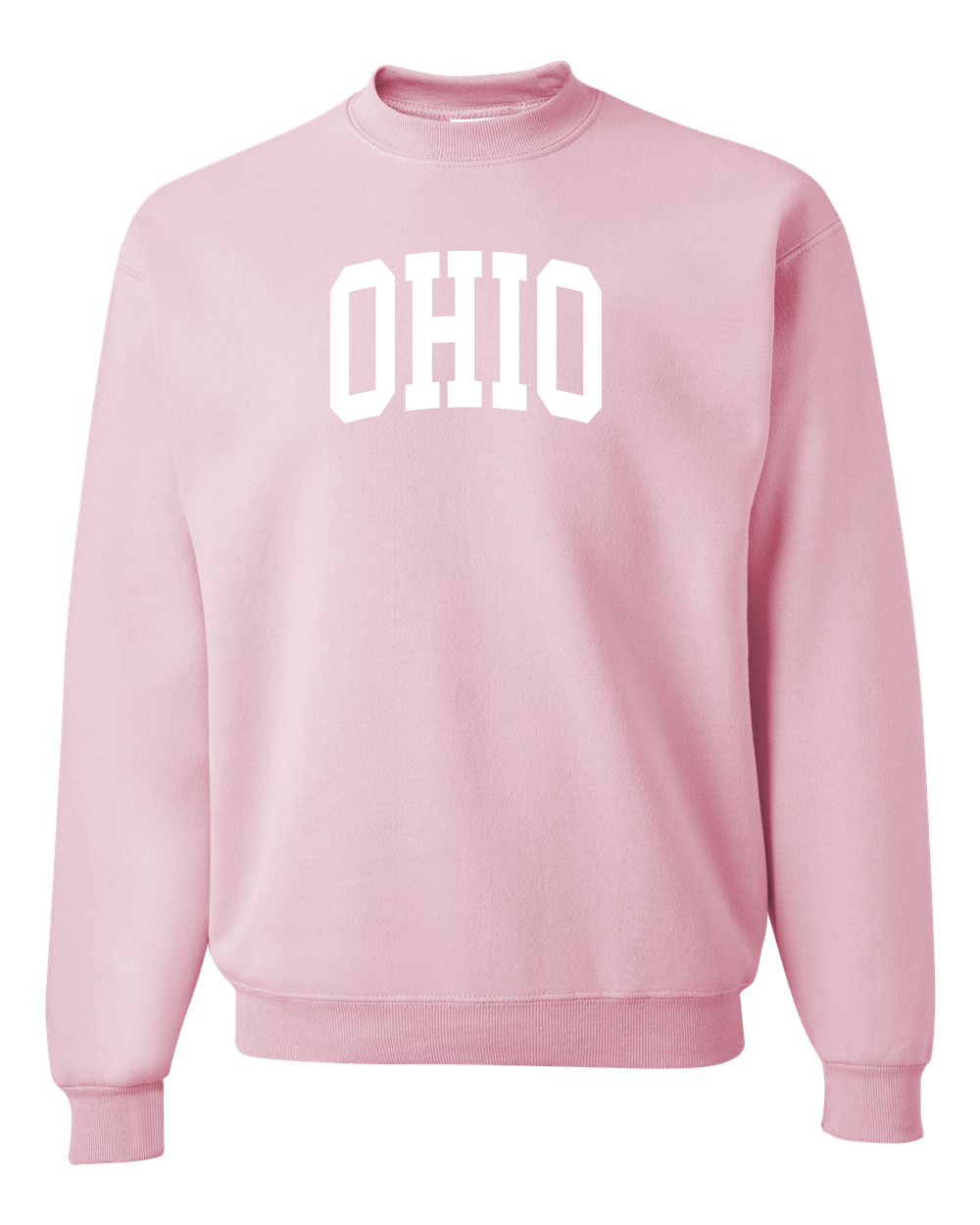 Sudadera Cuello Redondo Estilo Universitario Blanco Moda Unisex - Imagen 7 de 11