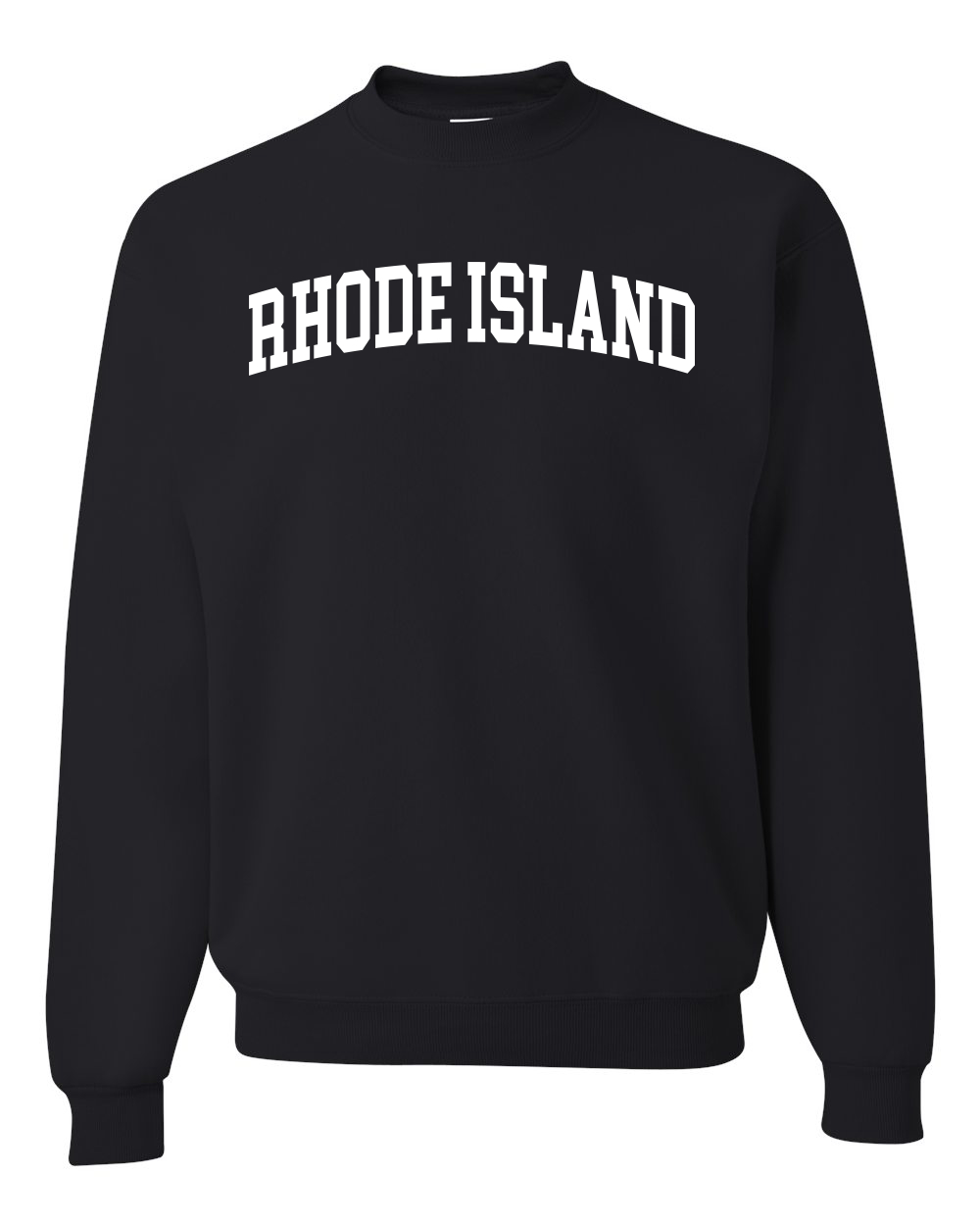 State of Rhode Island College Style White Fashion Unisex Crewneck Sweatshirt - Picture 3 of 11