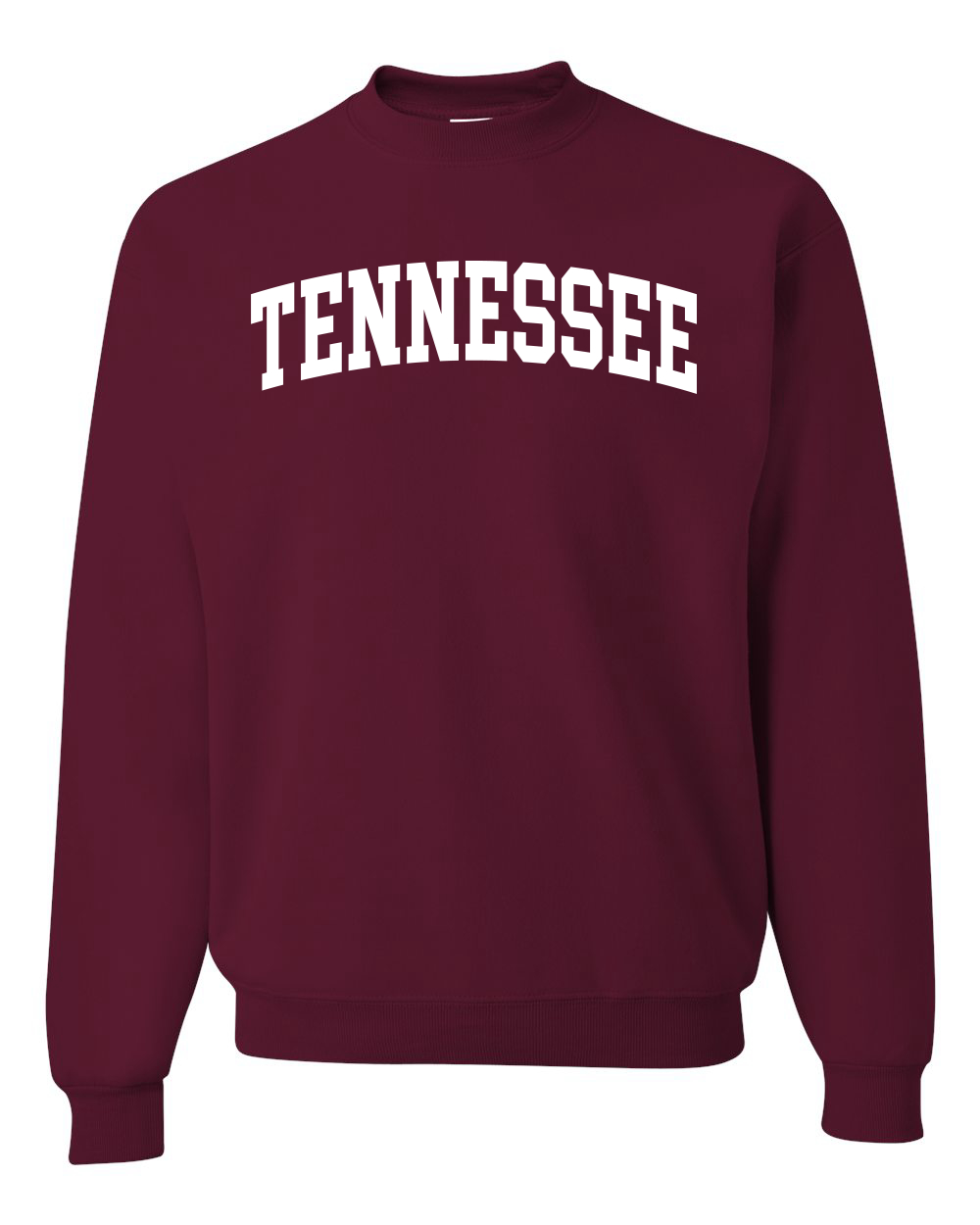 Sudadera Cuello Redondo State of Tennessee College Estilo Blanco Moda Unisex - Imagen 8 de 11
