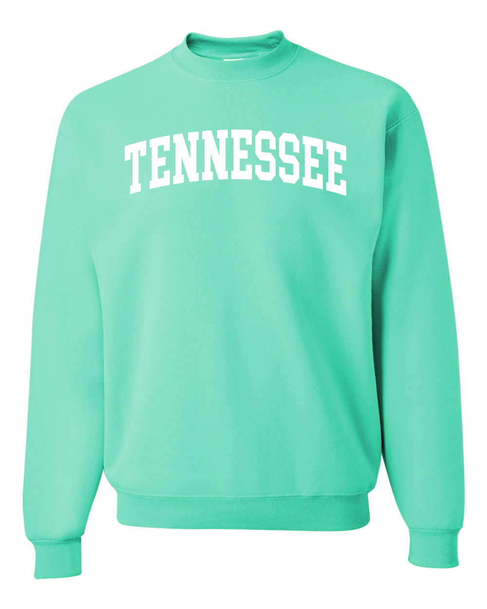 Sudadera Cuello Redondo State of Tennessee College Estilo Blanco Moda Unisex - Imagen 10 de 11