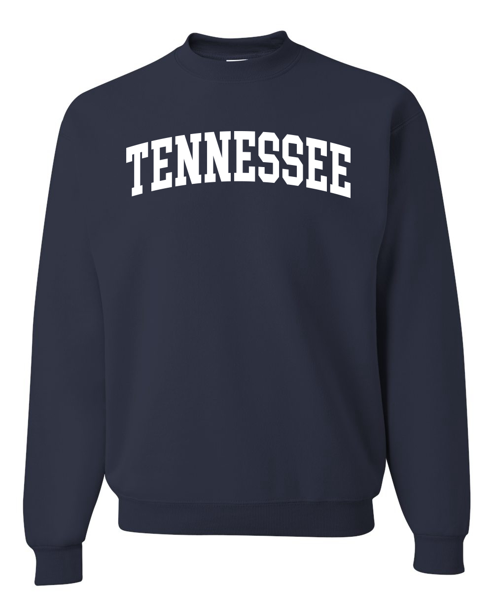Sudadera Cuello Redondo State of Tennessee College Estilo Blanco Moda Unisex - Imagen 9 de 11