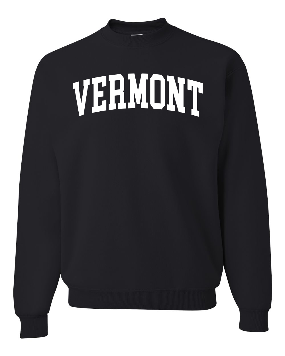 State of Vermont College Style White Fashion Unisex Crewneck Sweatshirt - Picture 3 of 11