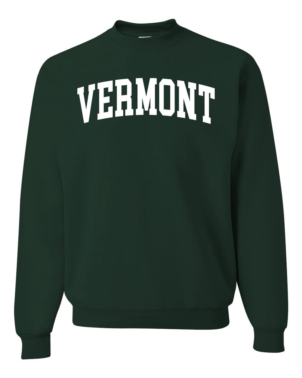 State of Vermont College Style White Fashion Unisex Crewneck Sweatshirt - Picture 4 of 11