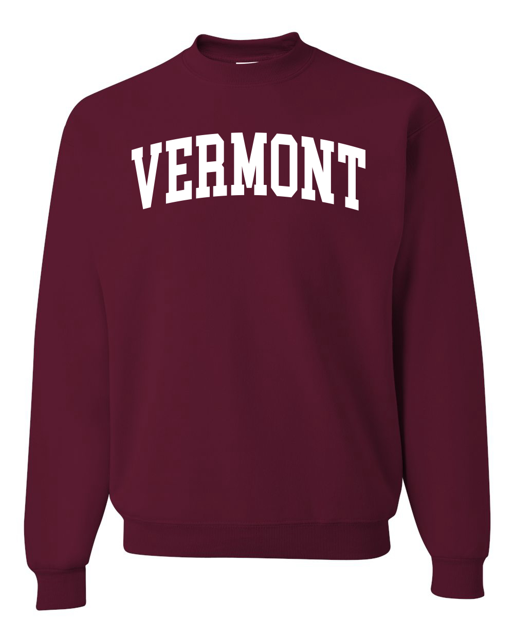 State of Vermont College Style White Fashion Unisex Crewneck Sweatshirt - Picture 8 of 11