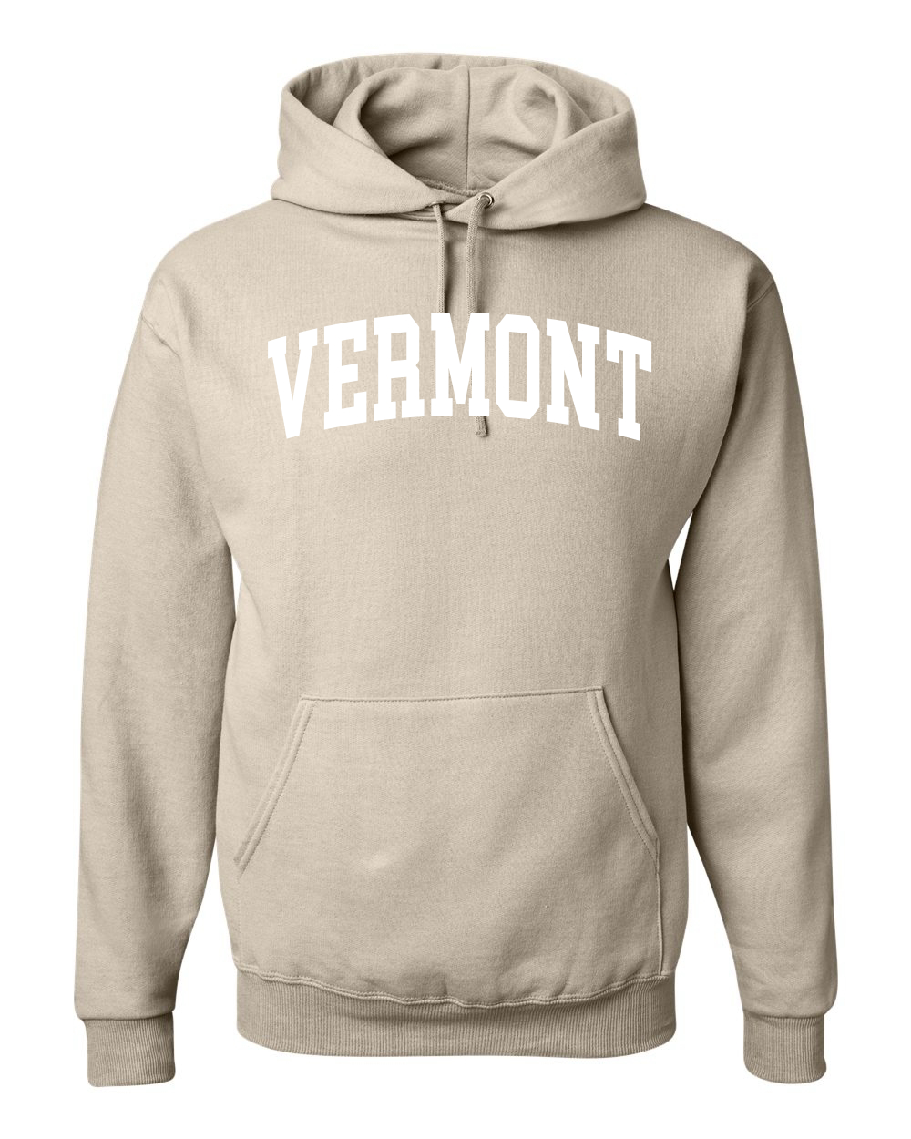 State of Vermont College Style White Fashion Unisex Hoodie Sweatshirt - Picture 11 of 11