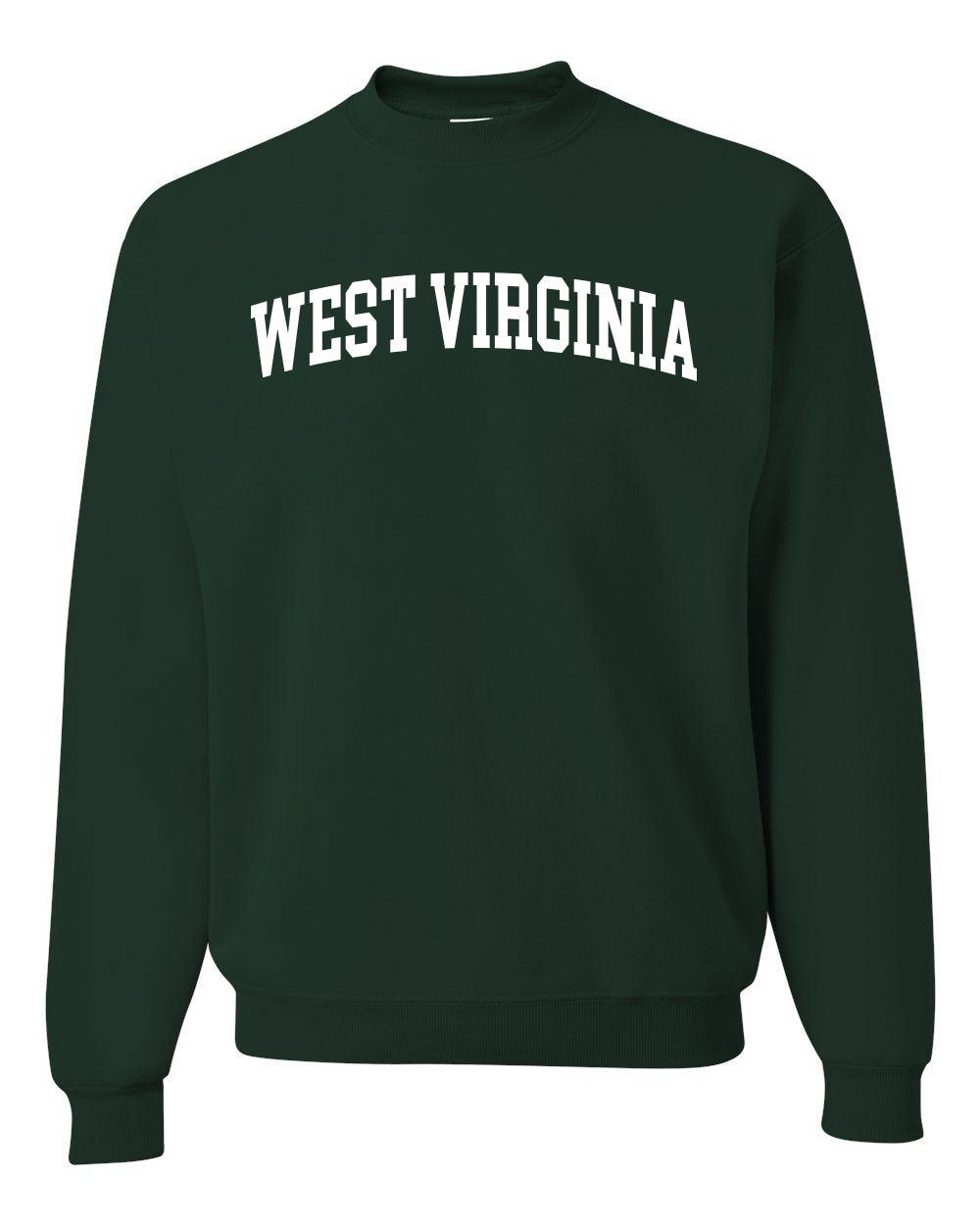Sudadera Cuello Redondo State of West Virginia College Estilo Blanco Moda Unisex - Imagen 4 de 11