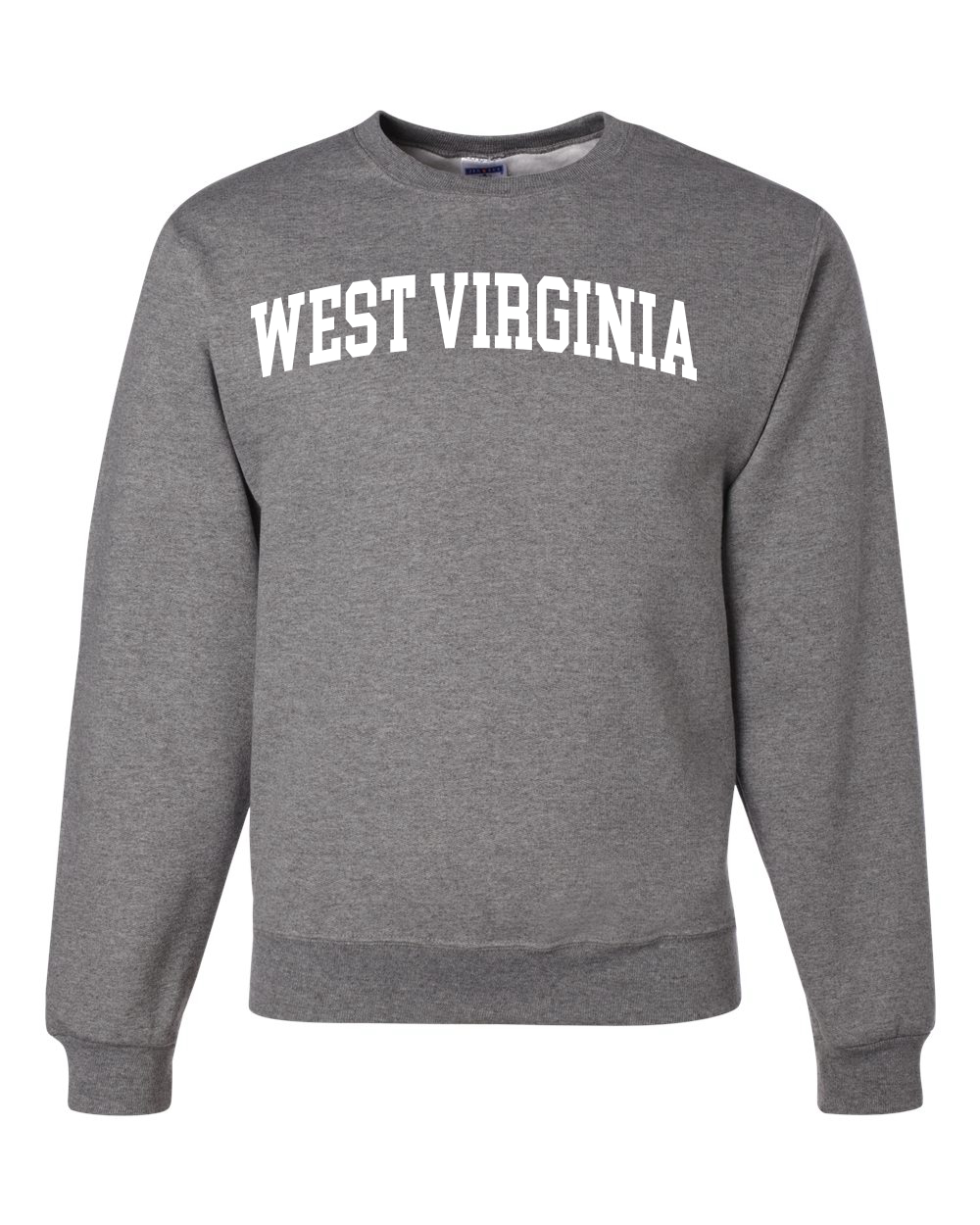 Sudadera Cuello Redondo State of West Virginia College Estilo Blanco Moda Unisex - Imagen 6 de 11