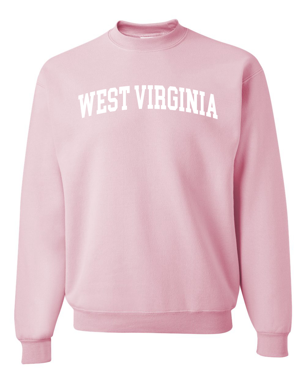 Sudadera Cuello Redondo State of West Virginia College Estilo Blanco Moda Unisex - Imagen 7 de 11
