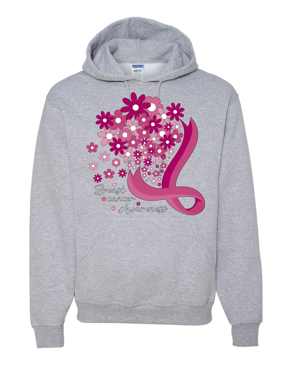 Sudadera con capucha unisex Awareness Flowers Awareness - Imagen 7 de 10