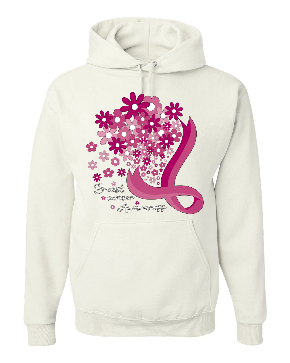 Sudadera con capucha unisex Awareness Flowers Awareness - Imagen 10 de 10