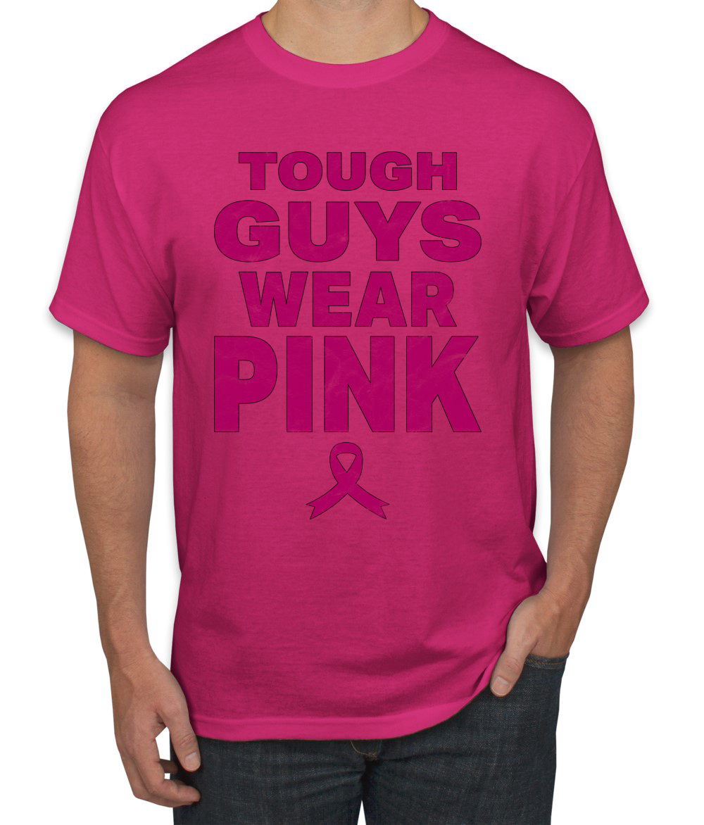 Camiseta rosa angustiada para hombre - Imagen 5 de 10