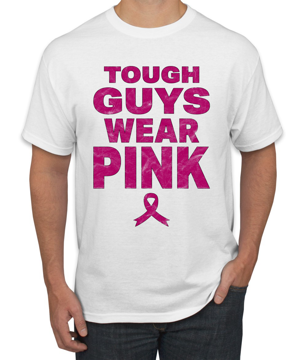 Camiseta rosa angustiada para hombre - Imagen 10 de 10
