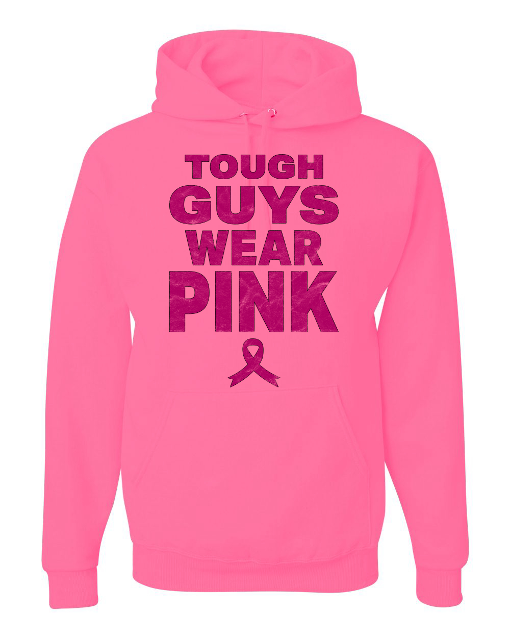 Sudadera con capucha unisex rosa angustiado - Imagen 9 de 10