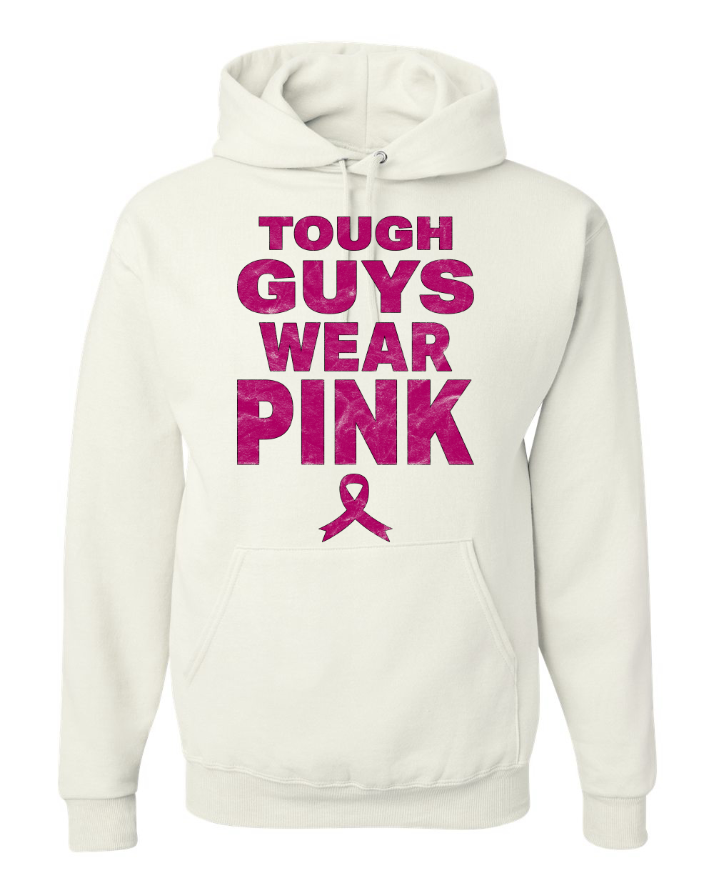 Sudadera con capucha unisex rosa angustiado - Imagen 10 de 10