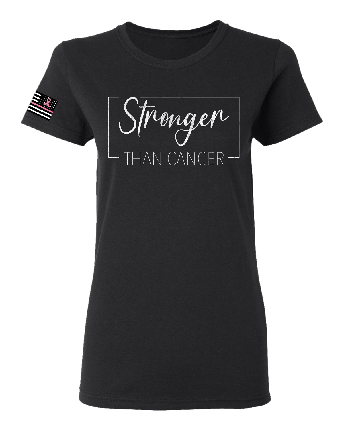 Camiseta gráfica más fuerte que el cáncer para mujeres en dificultades - Imagen 3 de 7