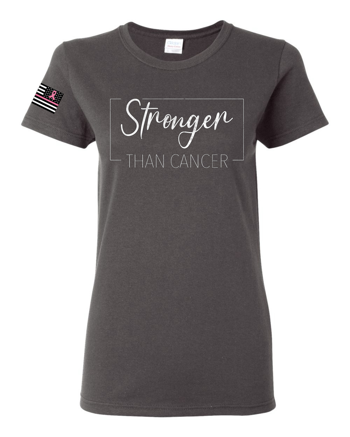Camiseta gráfica más fuerte que el cáncer para mujeres en dificultades - Imagen 4 de 7