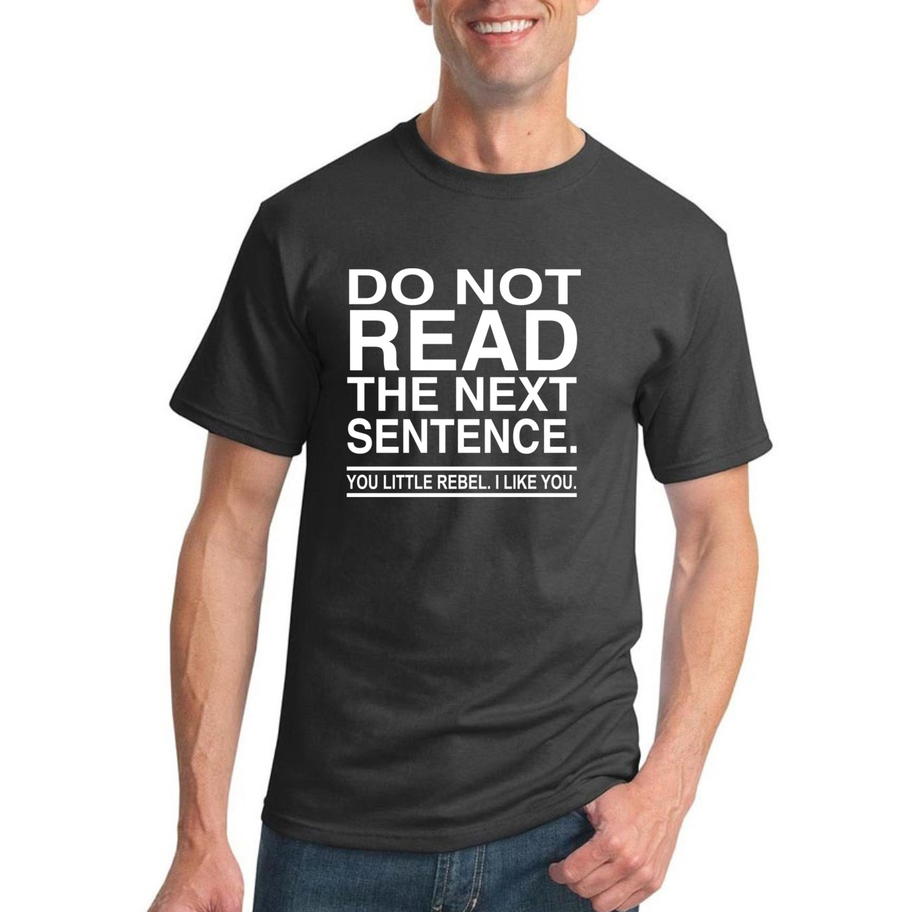 Do Not Read Funny Sarcasm Men Funny Tshirt Graphic Novelty Humor Tee | eBay