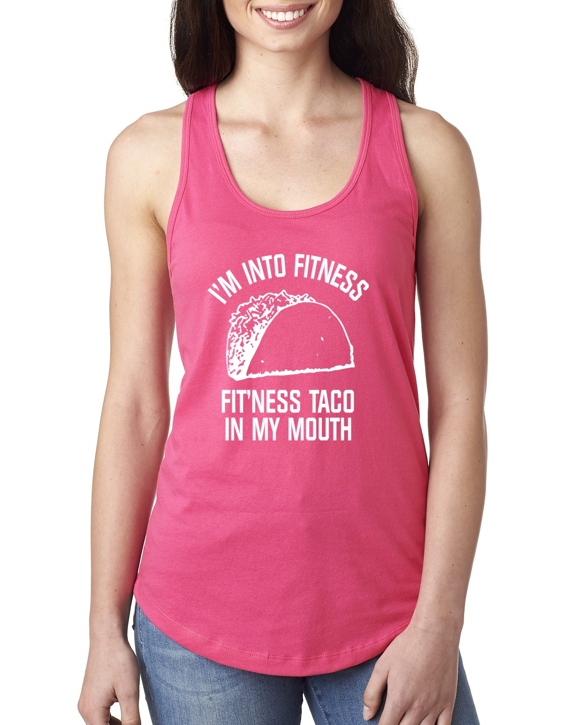 Camiseta sin mangas Taco Lovers Entrenamiento Humor Mujeres Jersey Racerback Divertida Novedad Tanque - Imagen 12 de 15