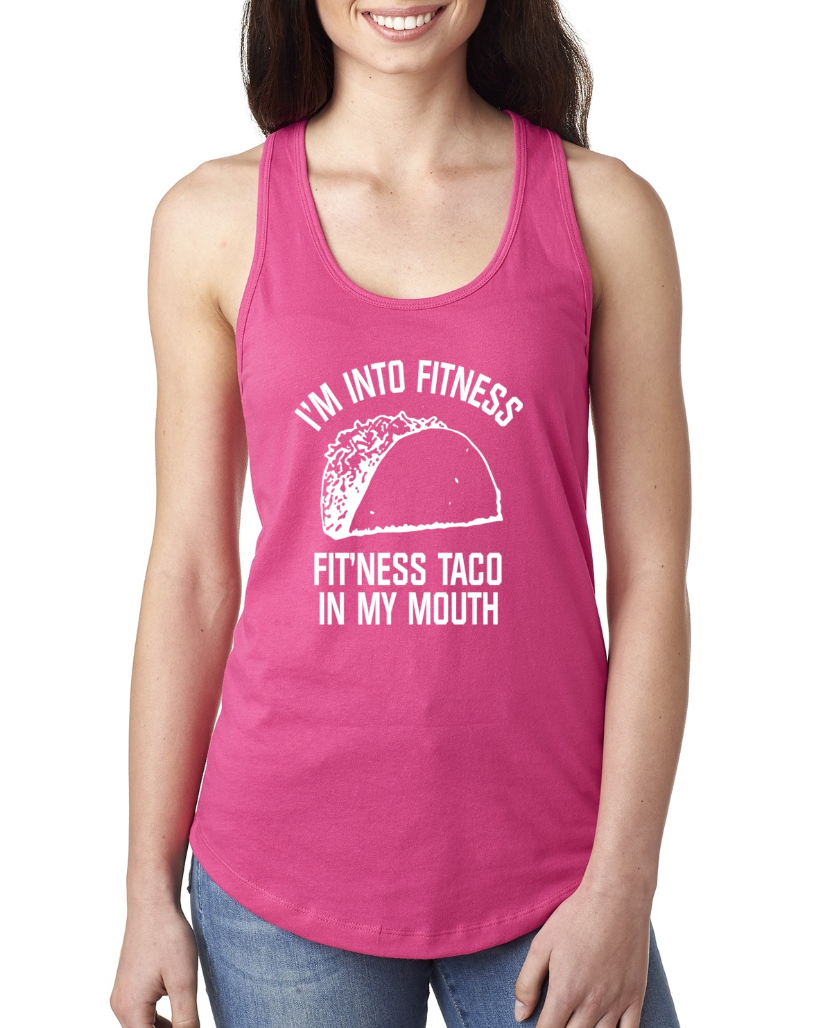 Camiseta sin mangas Taco Lovers Entrenamiento Humor Mujeres Jersey Racerback Divertida Novedad Tanque - Imagen 14 de 15